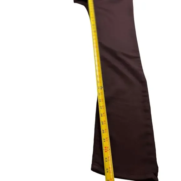 J Brand Kane Straight Fit Jean French Terry Burgundy Size 34 NWTs - Picture 13 of 13